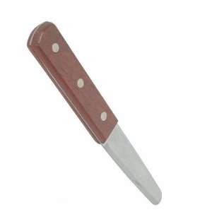 Clam/Oyster Knives, 7 1/4 Inch, Wood Handle, Case of 12 