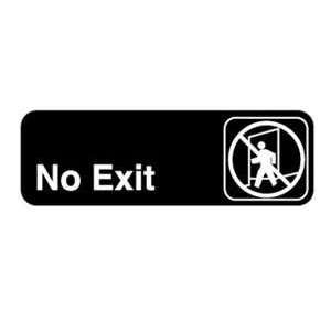  Royal Industries ROY 394508 No Exit Sign: Office Products