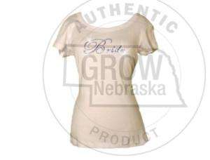 Nature Finds & Designs Bride Swarovski Crystal Shirt  
