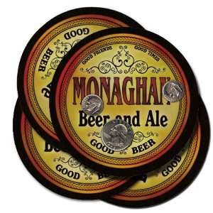  Monaghan Beer and Ale Coaster Set: Kitchen & Dining