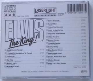 NEW Elvis Presley The King! Rare Import CD 20 Hits  