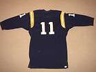 Vintage 60s RUSSELL Game Used BROCKPORT EAGLES Durene FOOTBALL Jersey 