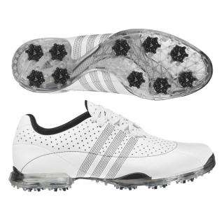 NEW in Box   Mens Adidas adiPURE nuovo Golf Shoes   White/Black Medium 