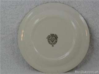 Decorative Plate National Brotherhood Operative Potters Prim Rose 