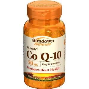 Sundown CoQ10 50 mg Softgels, 30 ct