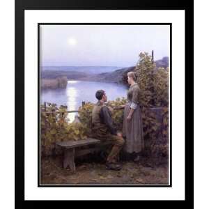  Knight, Daniel Ridgway 20x23 Framed and Double Matted Summer 