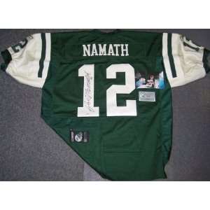  Creative Sports AJERNYJ NAMATH Joe Namath Hand Signed Jets 