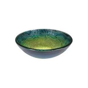  Madeli Cagliari Round Tempered Glass Vessel Sink MGE 15058 