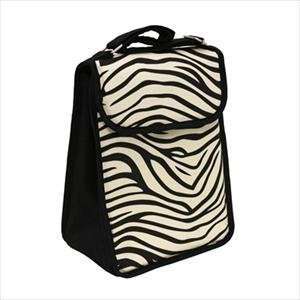   & Fresh Classic Insulated Designer Lunch Bag (Zebra)