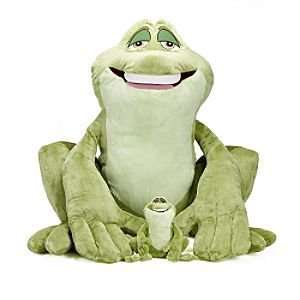   and the Frog, Giant Naveen Frog H65xw35cm Soft Doll Toy: Toys & Games