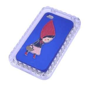  Fashionable Blue Beautiful Girl Printed Case Cover for 