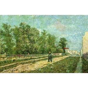   with Spade in a Suburb of Paris Vincent van Gogh Ha