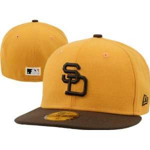  San Diego Padres Cooperstown 59FIFTY Fitted Hat: Sports 