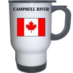  Canada   CAMPBELL RIVER White Stainless Steel Mug 