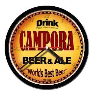  CAMPORA beer and ale cerveza wall clock: Everything Else