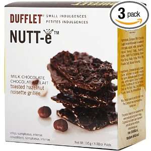 Dufflet Small Indulgences Nutt E Milk Chocolate Plus Toasted Hazelnut 