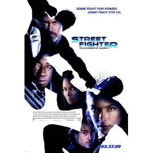 : STREET FIGHTER 2009 (minor imperfections) 27X40 ORIGINAL D/S MOVIE 