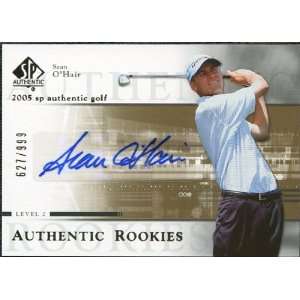   SP Authentic #93 Sean OHair L2 Autograph /999: Sports Collectibles