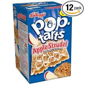 Pop Tarts Apple Strudel, 12 Count Boxes (Pack of 12):  