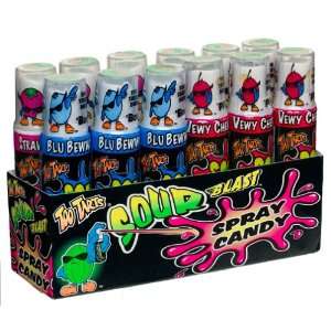  Too Tarts Sour Blast Spray Candy Assorted Flavors (18 ml 