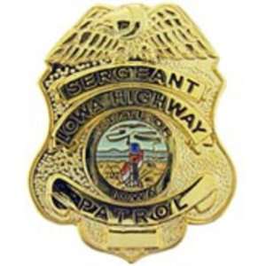  Iowa State Patrol Badge Pin 1 Arts, Crafts & Sewing