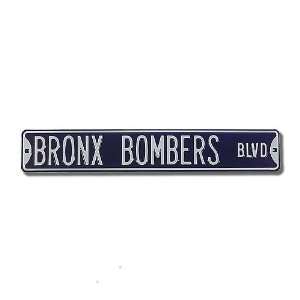  Bronx Bombers Blvd Sign 6 x 36 MLB Baseball Street Sign 
