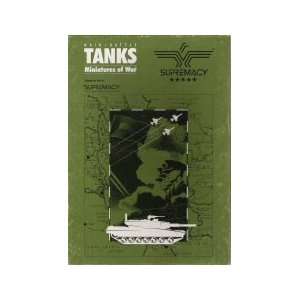  Main Battle Tanks Miniatures of War (Supremacy Expansion 