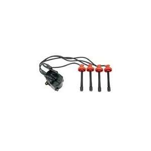   : OPparts 35 PF77417C Distributor Cap/Spark Plug Wire Kit: Automotive