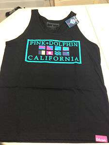 Pink Dolphin Clothing LTD Cali Tank Top **SOLD OUT** Rare Exclusive 