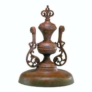  Coal Stovetop Finial Decorative Accent