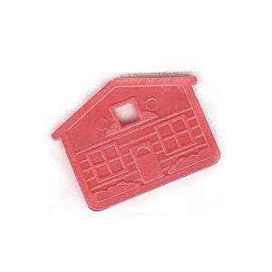  House Key Cap, Red 25 per bag: Office Products