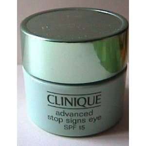  Clinique Advanced Stop Signs Eye SPF 15 (Travel Size 7 ML 
