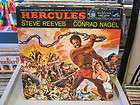 HERCULES Soundtrack vinyl LP Steve Reeves Conrad Nagel ORIGINAL