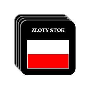  Poland   ZLOTY STOK Set of 4 Mini Mousepad Coasters 