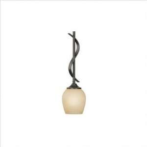  Caramelized Glass Mini Pendant from Destination Lighting 