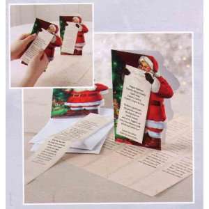   Christmas Boxed Cards PGX4473 Santa Newsletter Set 