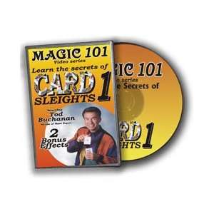  Card Sleights DVD Magic 101: Toys & Games