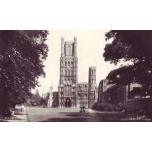  Square Coaster English Church Cambridgeshire Ely Cathedral 