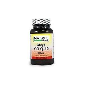  Nat Rul Co enzyme Q 10 400mg Softgels 30 Health 