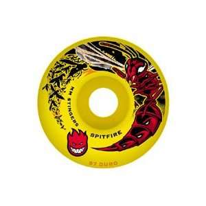  Spitfire Stingers 53mm Yellow Wheels: Sports & Outdoors