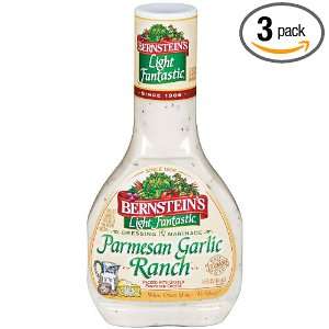 Bernsteins Light Fantastic Parmesan Garlic Ranch Dressing, 14 Ounce 