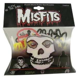  Misfits Silicone Shaped Rubber Bracelets: Toys & Games