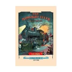   : The Midnight Flyer March and Two Step 20x30 poster: Home & Kitchen