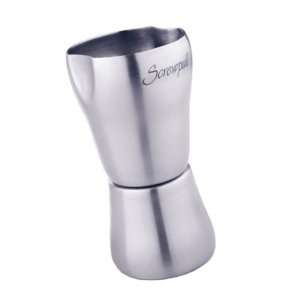 Screwpull Club Brushed Stainless Steel Jigger:  Kitchen 