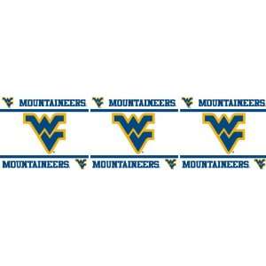   Wall Border Roll   Moutaineers Football Peel n Stick: Home Improvement