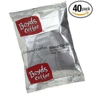 Boyds Coffee Blend Caribe, Ground Dark Roast Coffee, 3 Ounce Portion 