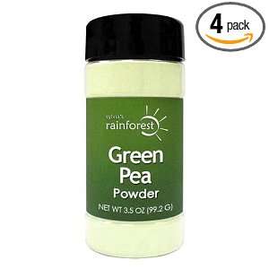  Sylvias Rainforest Green Pea Powder, 3 Ounce Bottle (Pack 