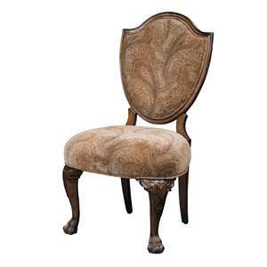   1326 Orleans Upholstered Side Dining Chair, Praline: Home & Kitchen
