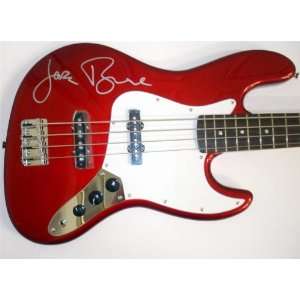   autographed Bass Guitar (Fender Squier Red) Cream