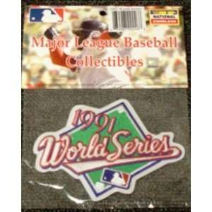 MLB World Series Patch   1991 Twins:  Sports & Outdoors